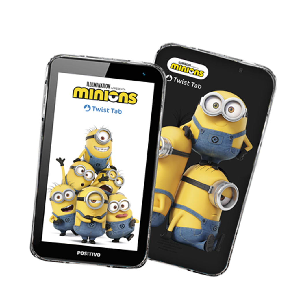Tablet Positivo Twist Tab Minions T770KM 32GB Android™ Oreo™ Câmera 2MP  2.000 mAh 7\