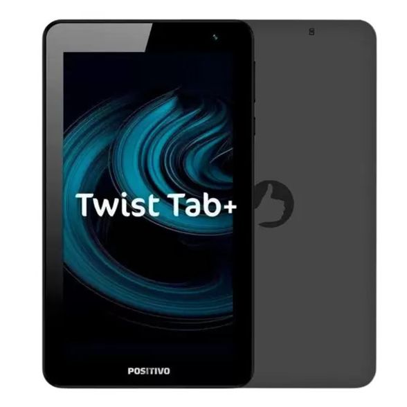 Tablet Positivo Twist Tab+ 2GB Ram, 64GB, 7”, Android 11 Go, Bateria 3100mAh - Grafite