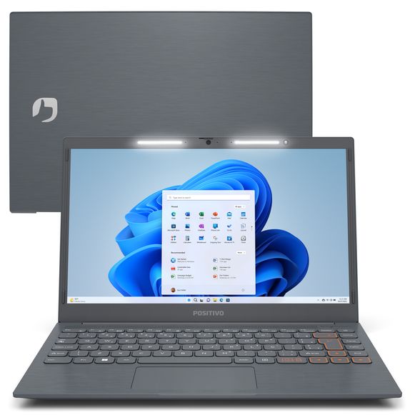 Notebook Positivo Motion Gray Intel® Celeron® Dual Core Windows 11