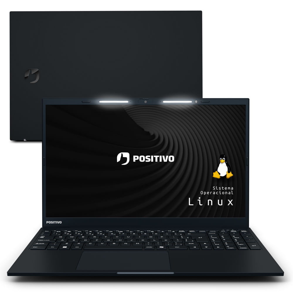 Positivo Vision R15 Ryzen 5 5500U 16GB 256GB SSD Linux Preto