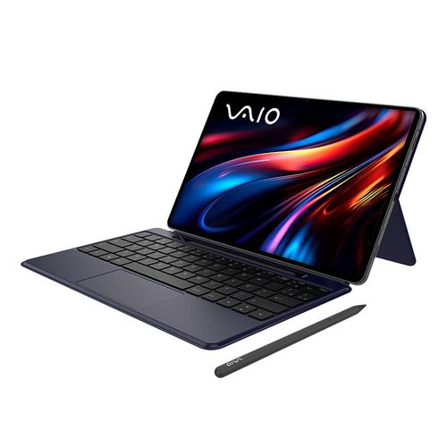 Tablet VAIO TL12 256GB 8GB RAM - 5G - Teclado Magnético e Caneta - Tela AMOLED 12.6" 2.5K - Preto