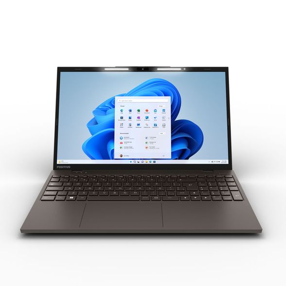 Notebook Positivo Vision i15 Lumina Bar, Intel Core i3, 11th, 8GB RAM 256GB SSD + 500GB HDD, Tela 15 polegadas HD, Windows 11 Home - Cinza